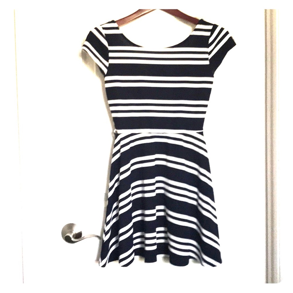 Blue Striped AGACI Dress